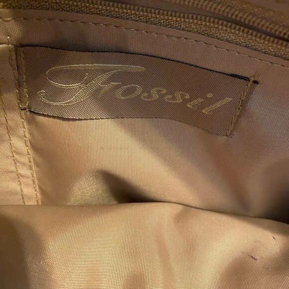 FOSSIL 54 Sling Shoulder Crossbody Messenger Bag Red Unisex 11X3X7.5 SEE DESCRIP - Picture 7 of 12